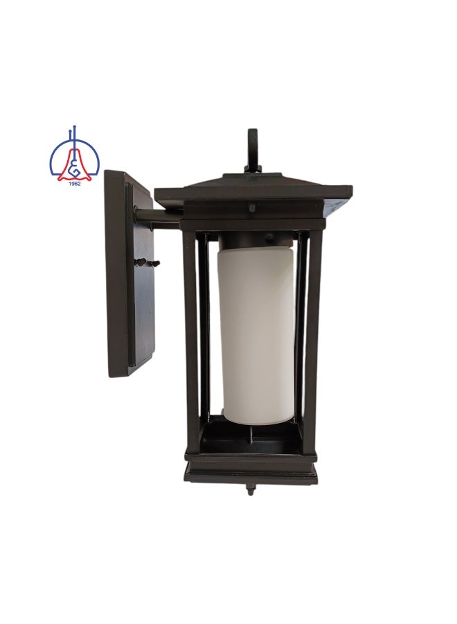 AL SALHIYA LIGHTING Outdoor Wall Light E27 A273-8 - Black - Image 3